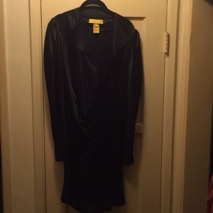 Catherine Malandrino Black Silk Dress